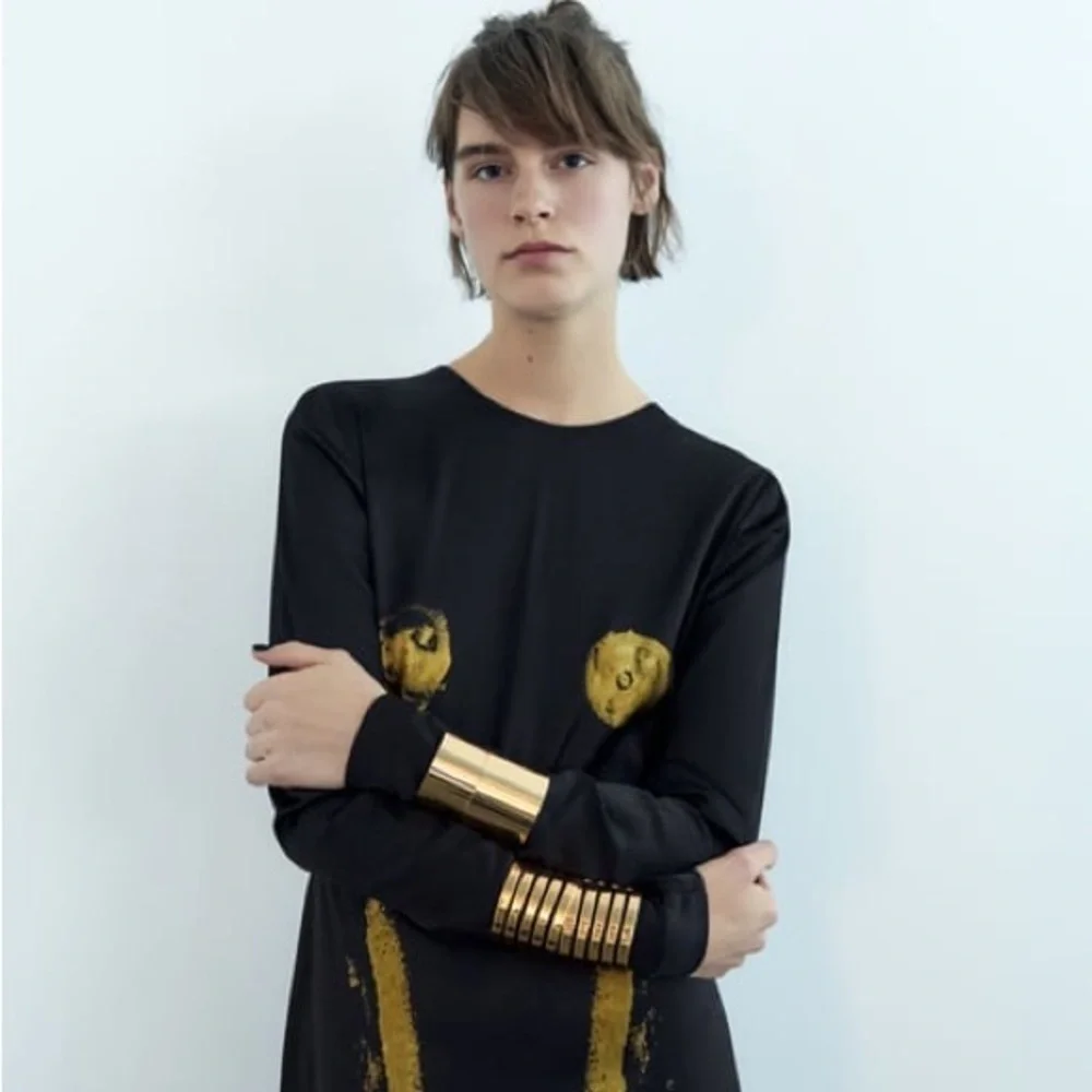 Zara nwt golden